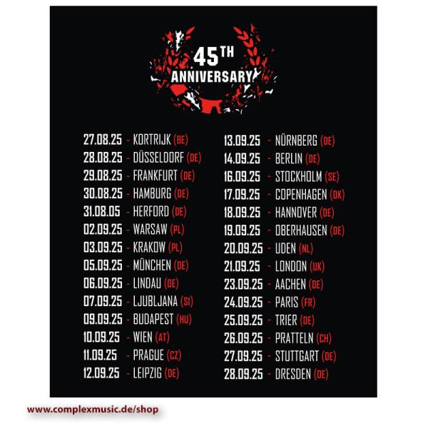 Preview: DK T-Shirt - Tour 2025 - schwarz